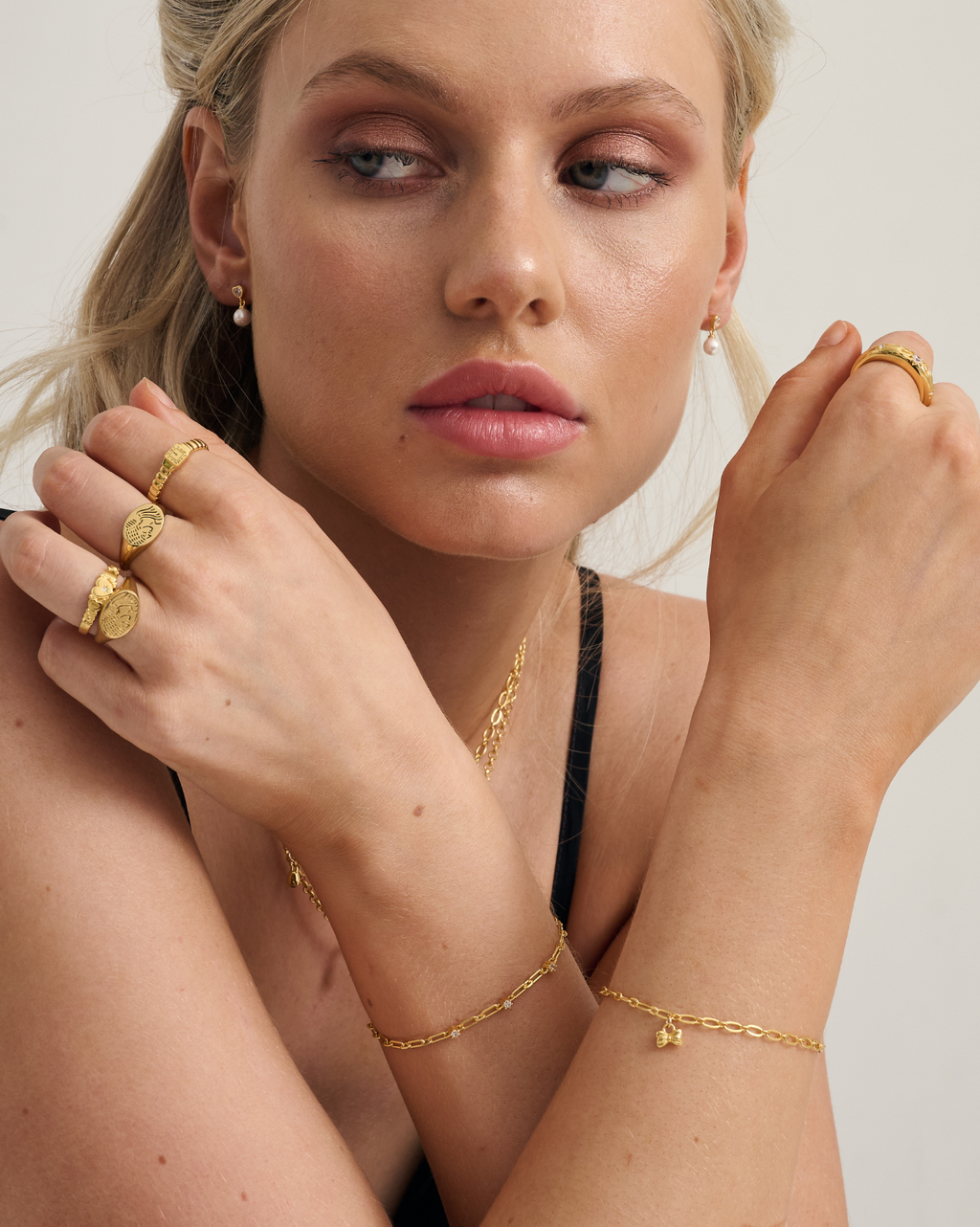 Satellite Paperclip Bracelet