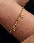 Rolo Charm Bracelet Golden