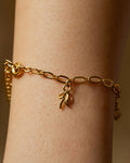 Figaro Charm Bracelet Golden