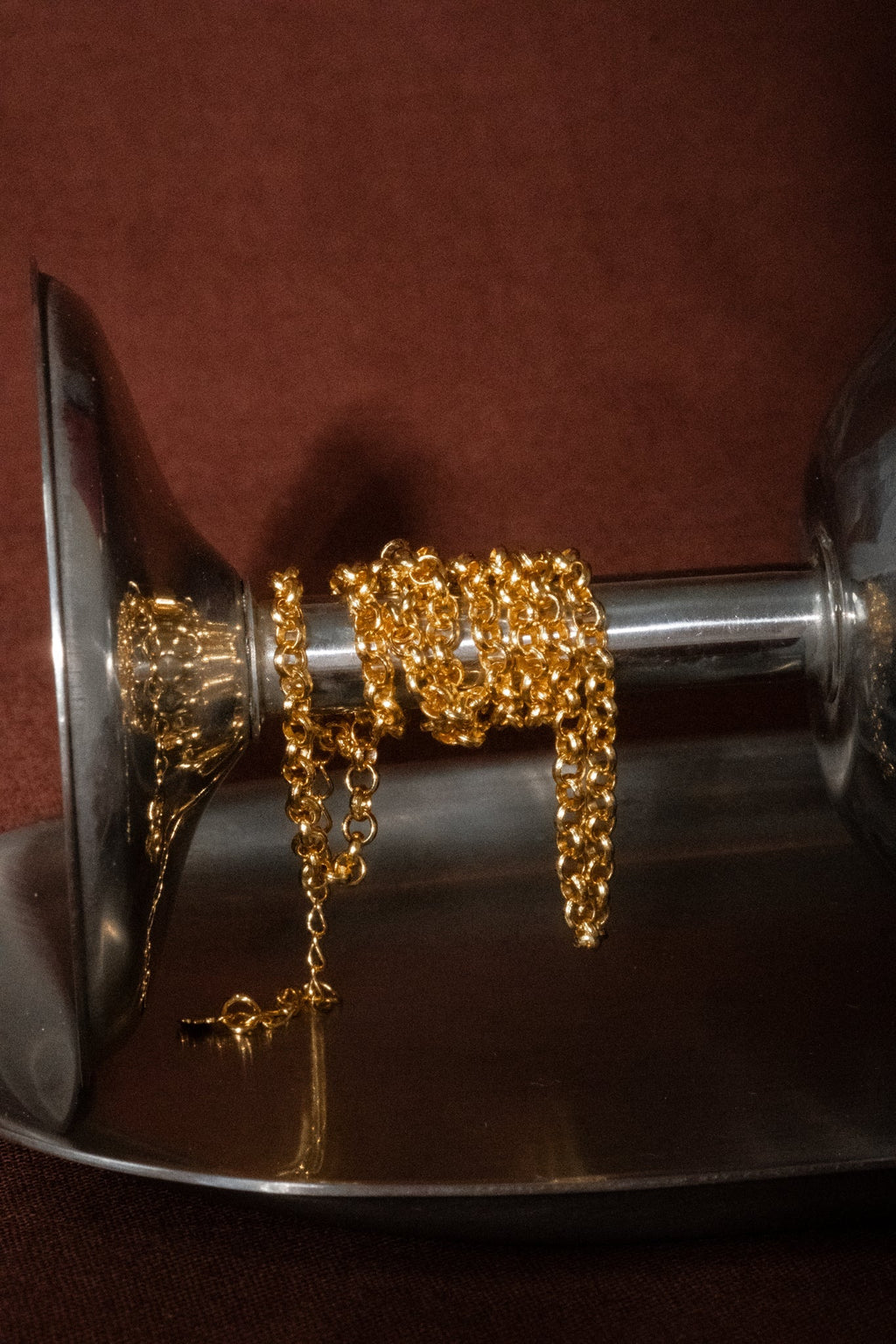 Rolo Charm Bracelet Golden