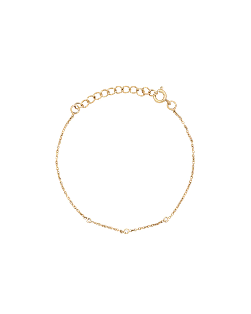 Yuri Solid Trio Bracelet Golden